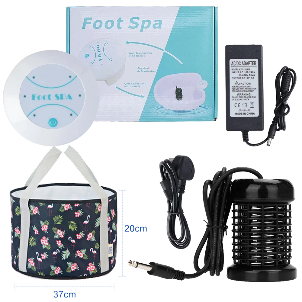 Spa Wellness Massage - Foot Detox Ionic Spa Massager Machine