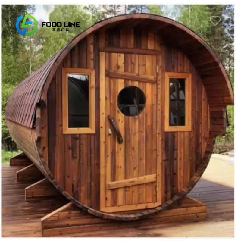 Customized Outdoor Dry Sauna R - огляд і ціна Spa Wellness Design