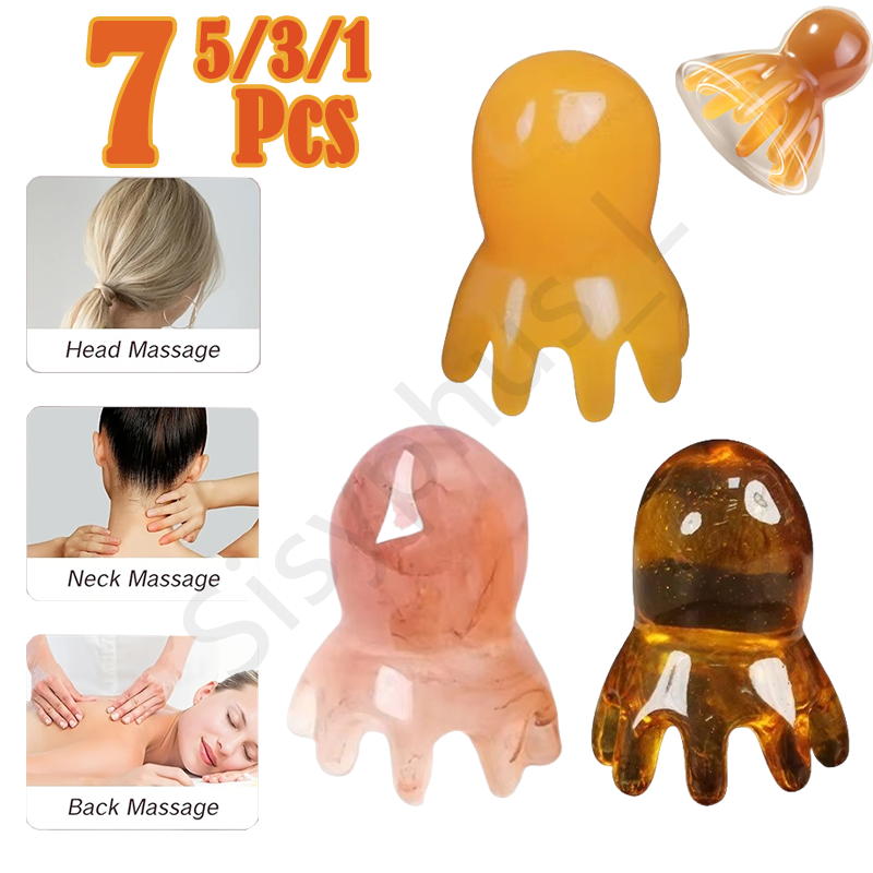Portable Resin Octopus Comb  S - огляд і ціна Spa Wellness Massage