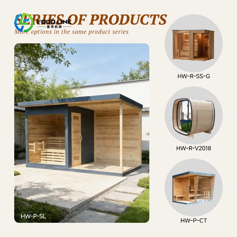 Customized Outdoor Sauna House - огляд і ціна Spa Wellness Resorts