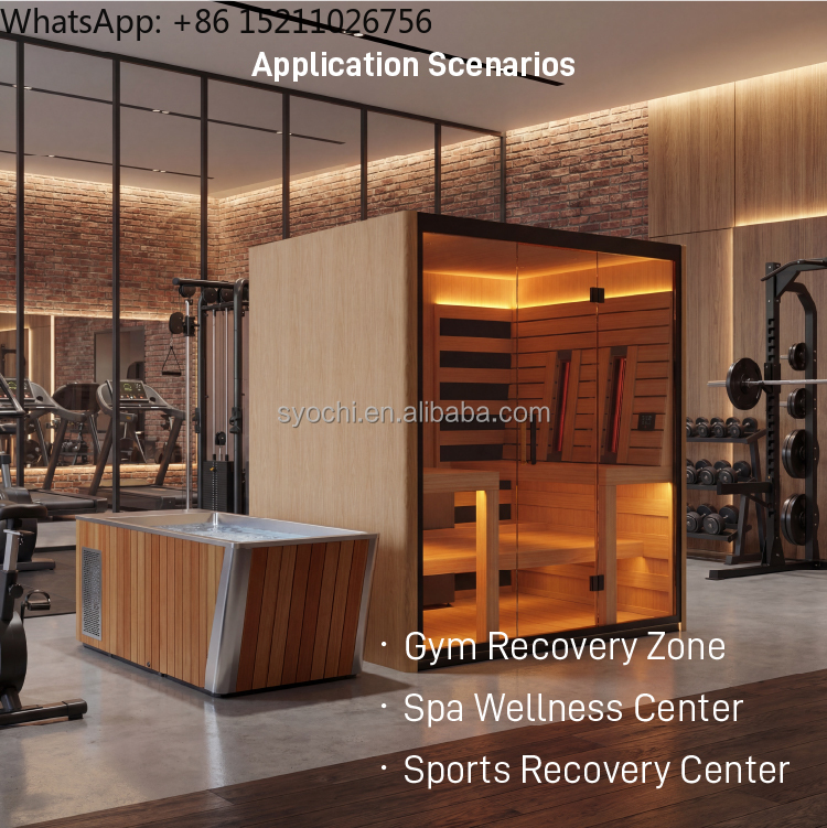 Luxury Sauna Cold Plunge Ice B - огляд і ціна Spa And Wellness Center
