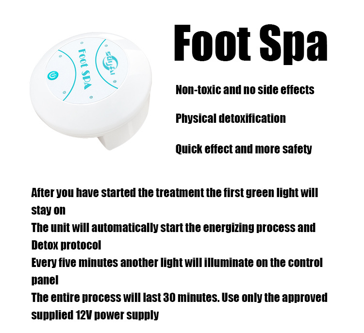 Detox Ion Electric Foot Spa Ba - огляд і ціна Spa Wellness Massage