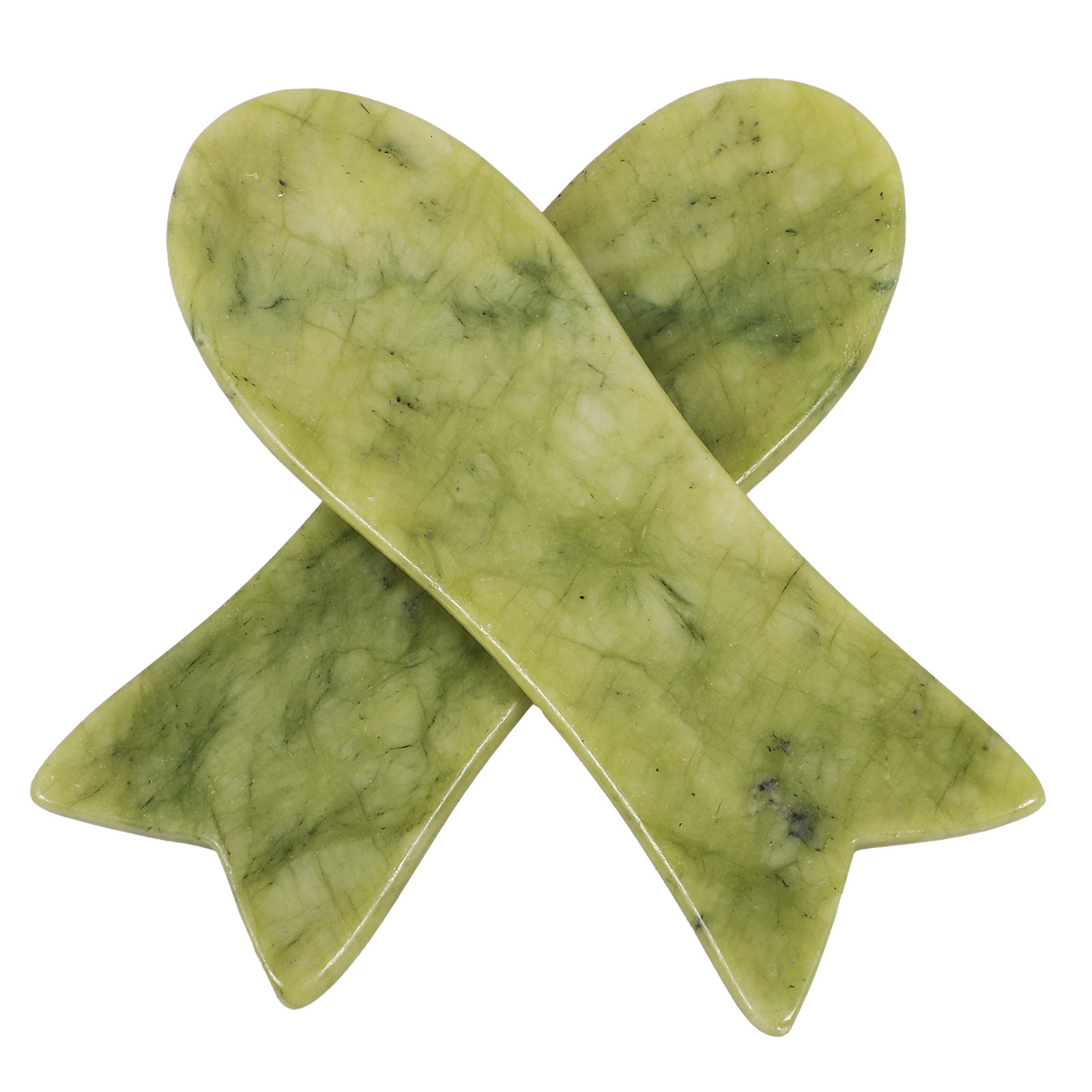 2Pcs Natural Jade Gua Sha Scra - огляд і ціна Spa Wellness Massage