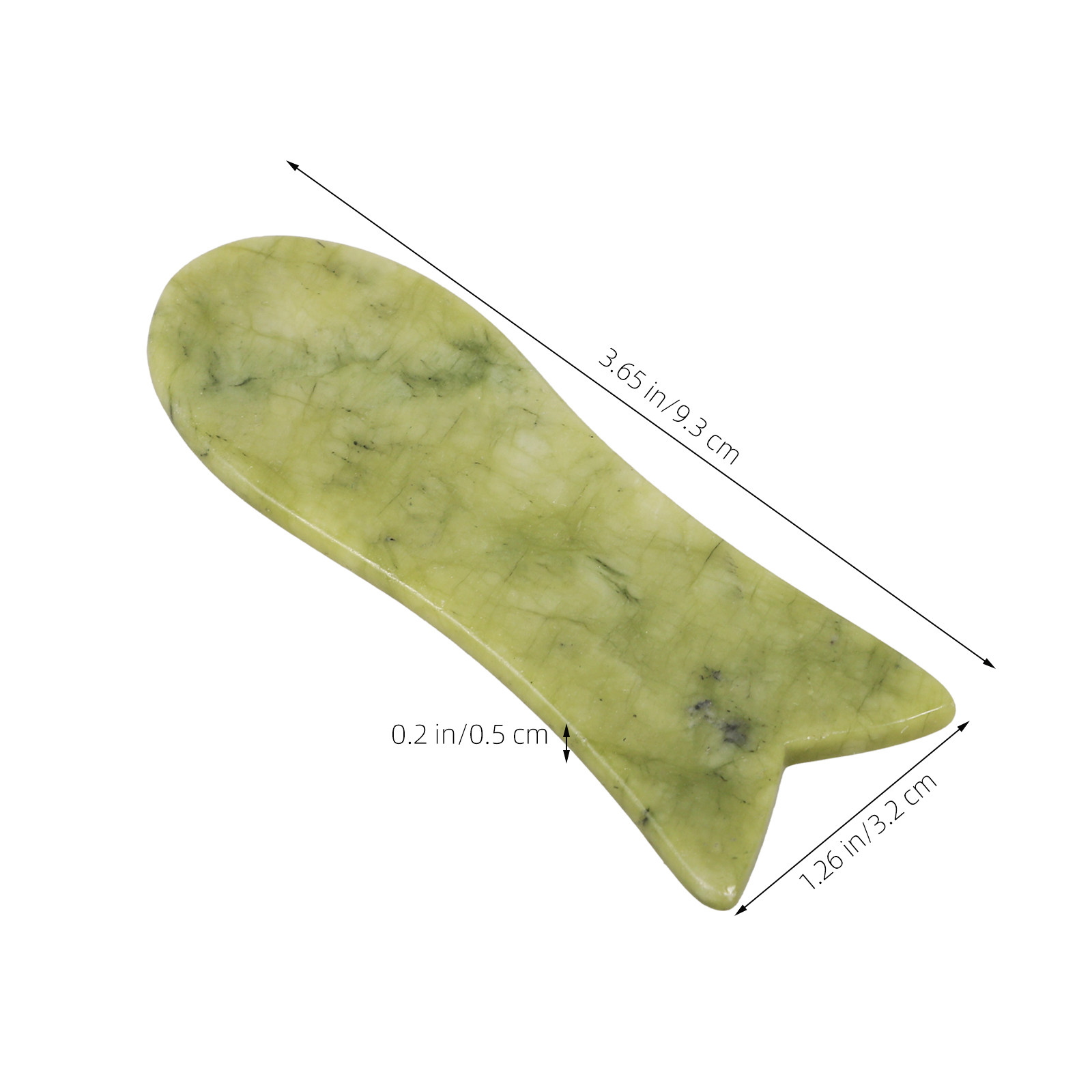 2Pcs Natural Jade Gua Sha Scra - огляд і ціна Spa Wellness Massage