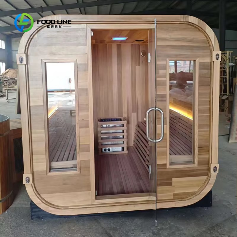 Customized Luxury Outdoor Saun - огляд і ціна Spa Wellness Design